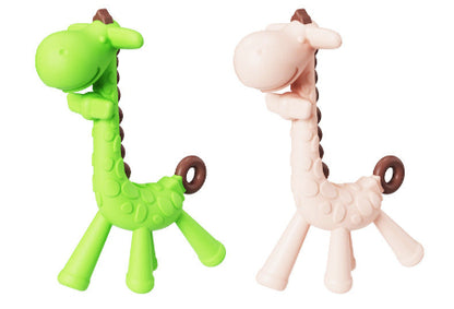 girafes verte beige