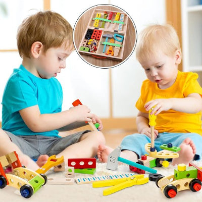 jeux de construction garçons jouant
