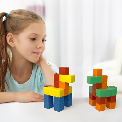jeux de construction magnétique fillette