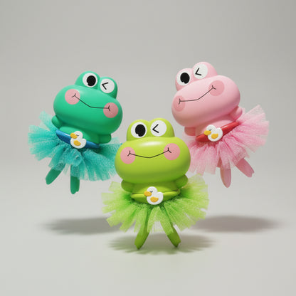 jouet baignoire bébé grenouilles nageuses