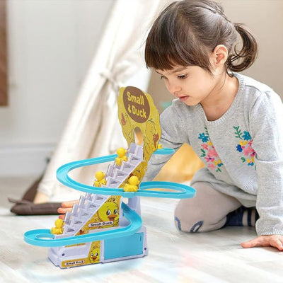 jouet bébé circuit canards fillette