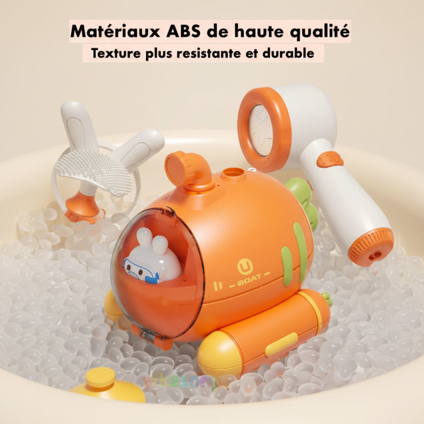 jouet de baignoire bébé matériaux