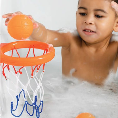 jouet de baignoire bébé panier de basket garçon