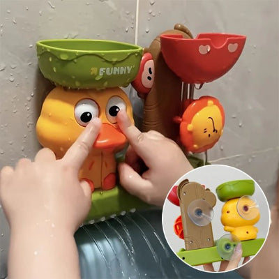 jouet de bain bébé touche nez
