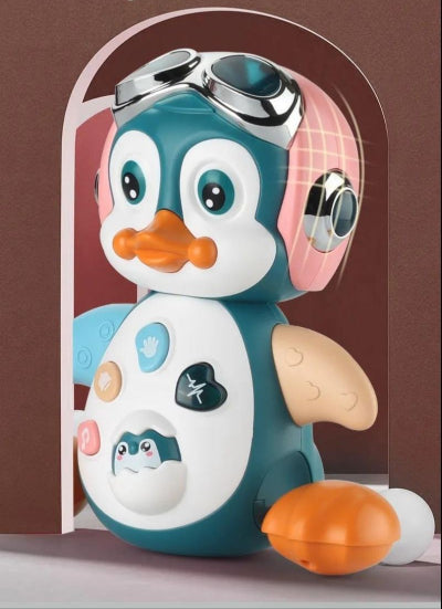 pingouin dans son carton