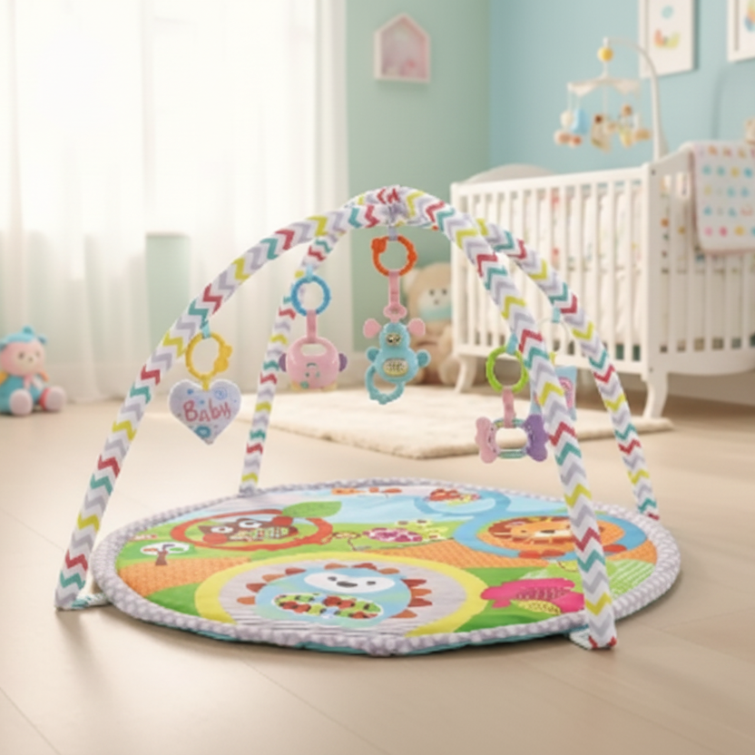 tapis d'éveil bébé dans chambre