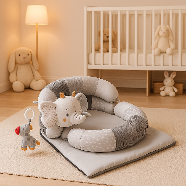 tapis d éveil bébé élephant dans chambre