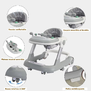 trotteur bébé explications matériaux