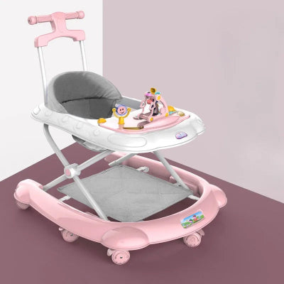 trotteur bébé rose